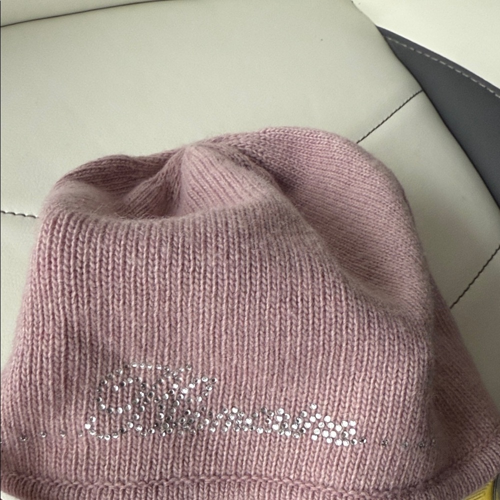 Miss Blumarine Pink Knit Hat